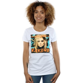 Abbigliamento Donna T-shirts a maniche lunghe Debbie Harry Rockbird Cover Bianco