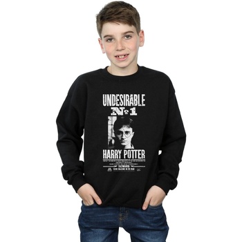 Abbigliamento Bambino Felpe Harry Potter Undesirable No. 1 Nero