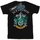 Abbigliamento Bambino T-shirt maniche corte Harry Potter Slytherin Crest Nero