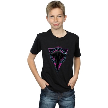 Abbigliamento Bambino T-shirt maniche corte Harry Potter Neon Dementors Nero