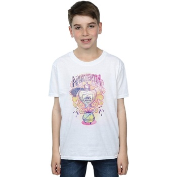 Abbigliamento Bambino T-shirt maniche corte Harry Potter Love Potion Bianco