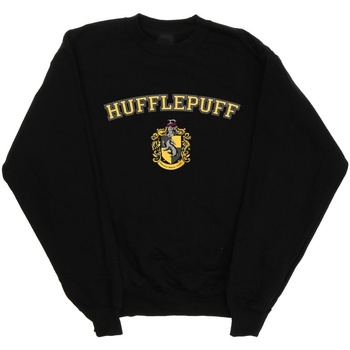 Abbigliamento Bambina Felpe Harry Potter Hufflepuff Crest Nero