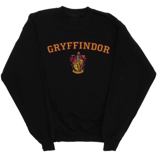Abbigliamento Bambina Felpe Harry Potter Gryffindor Crest Nero