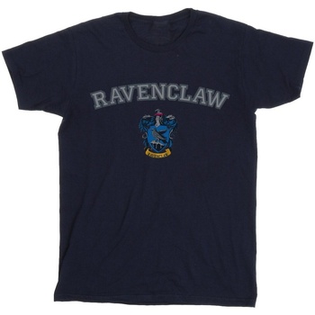 Abbigliamento Bambino T-shirt maniche corte Harry Potter Ravenclaw Crest Blu