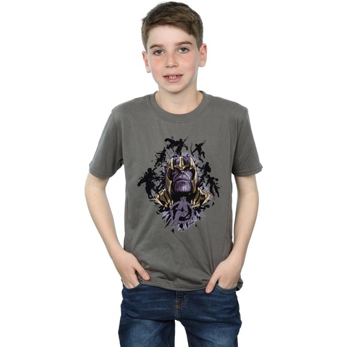 Abbigliamento Bambino T-shirt maniche corte Marvel Avengers Endgame Warlord Thanos Multicolore