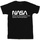 Abbigliamento Bambino T-shirt maniche corte Nasa Logo One Tone Nero