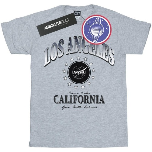 Abbigliamento Donna T-shirts a maniche lunghe Nasa California Science Centre Grigio