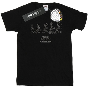 Abbigliamento Bambino T-shirt maniche corte Dessins Animés Bugs Bunny Evolution Nero