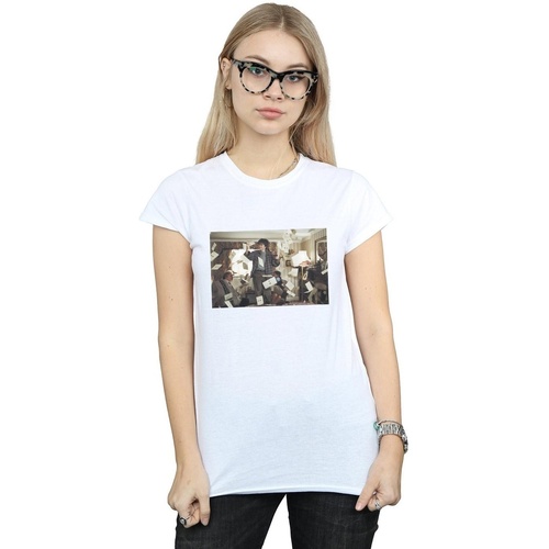 Abbigliamento Donna T-shirts a maniche lunghe Harry Potter Letter From Hogwarts Bianco