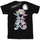 Abbigliamento Bambino T-shirt maniche corte Dessins Animés Bugs And Daffy Happy Bunny Day Nero