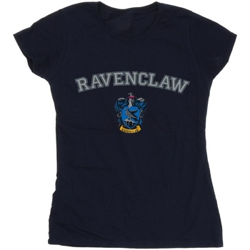 Abbigliamento Donna T-shirts a maniche lunghe Harry Potter Ravenclaw Crest Blu