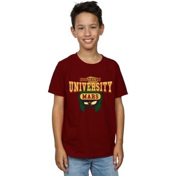 Abbigliamento Bambino T-shirt maniche corte Dessins Animés Northern University Of Mars Multicolore