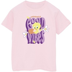 Abbigliamento Bambino T-shirt & Polo Dessins Animés Tweeday Sunshine & Good Vibes Rosso