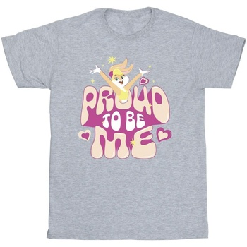 Abbigliamento Bambino T-shirt & Polo Dessins Animés Lola Proud To Be Me Grigio