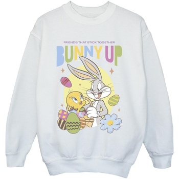 Abbigliamento Bambino Felpe Dessins Animés Bunny Up Bianco