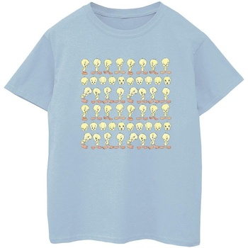 Abbigliamento Bambino T-shirt & Polo Dessins Animés Tweety Repeat Blu