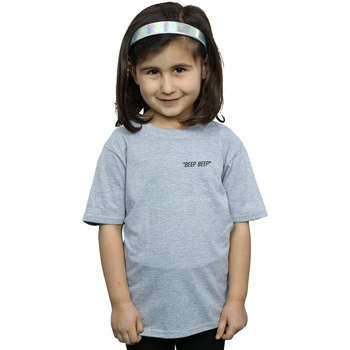 Abbigliamento Bambina T-shirts a maniche lunghe Dessins Animés BI24408 Grigio