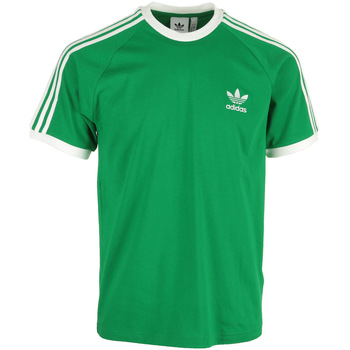 Abbigliamento Uomo T-shirt maniche corte adidas Originals 3 Stripes Tee Shirt Verde