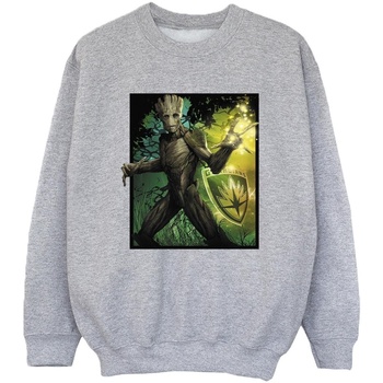 Abbigliamento Bambino Felpe Marvel Guardians Of The Galaxy Groot Forest Energy Grigio