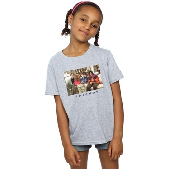 Abbigliamento Bambina T-shirts a maniche lunghe Friends Retrospective Still Grigio