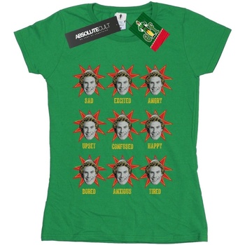 Abbigliamento Donna T-shirts a maniche lunghe Elf Buddy Moods Verde
