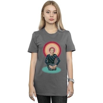 Abbigliamento Donna T-shirts a maniche lunghe David Bowie  Multicolore