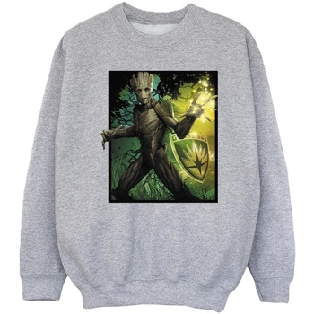 Abbigliamento Bambina Felpe Marvel Guardians Of The Galaxy Groot Forest Energy Grigio