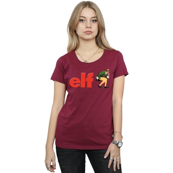 Abbigliamento Donna T-shirts a maniche lunghe Elf Crouching Logo Multicolore