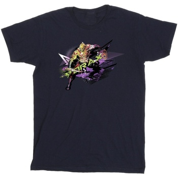 Abbigliamento Bambino T-shirt maniche corte Marvel Guardians Of The Galaxy Abstract Drax Blu
