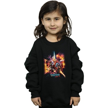 Abbigliamento Bambina Felpe Marvel Guardians Of The Galaxy Vol. 2 Team Poster Nero