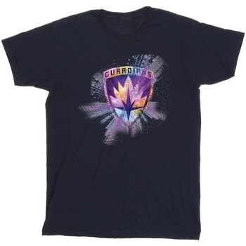 Abbigliamento Bambino T-shirt & Polo Marvel Guardians Of The Galaxy Abstract Star Lord Blu