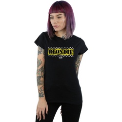 Abbigliamento Donna T-shirts a maniche lunghe Blondie Taxi 74 Nero