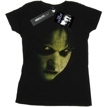 Abbigliamento Donna T-shirts a maniche lunghe The Exorcist Regan Face Nero