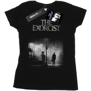 Abbigliamento Donna T-shirts a maniche lunghe The Exorcist Mono Distressed Poster Nero