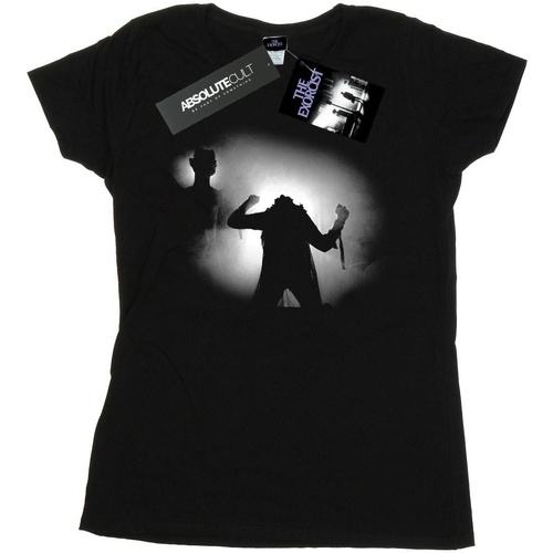 Abbigliamento Donna T-shirts a maniche lunghe The Exorcist Pazuzu And Regan Nero