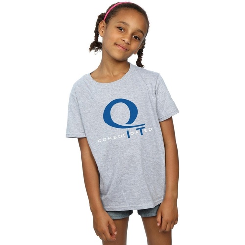 Abbigliamento Bambina T-shirts a maniche lunghe Dc Comics Arrow Queen Consolidated Logo Grigio