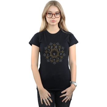Abbigliamento Donna T-shirts a maniche lunghe Fantastic Beasts Character Crest Nero