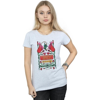 Abbigliamento Donna T-shirts a maniche lunghe Fantastic Beasts Flesh Eating Trees Grigio