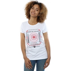 Abbigliamento Donna T-shirts a maniche lunghe Fantastic Beasts Always Be Vigilant Bianco
