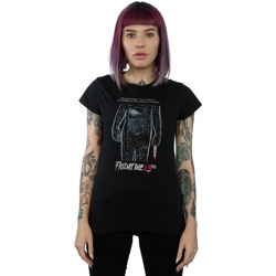 Abbigliamento Donna T-shirts a maniche lunghe Friday 13Th Distressed Poster Nero