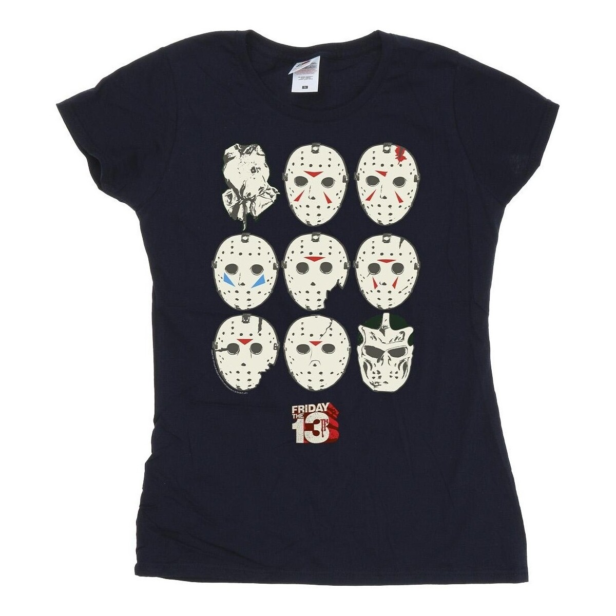 Abbigliamento Donna T-shirts a maniche lunghe Friday The 13Th Jason Masks Blu