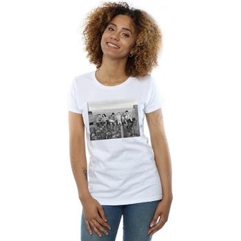 Abbigliamento Donna T-shirts a maniche lunghe Friends Construction Photo Bianco