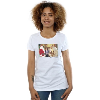 Abbigliamento Donna T-shirts a maniche lunghe Friends The Holiday Armadillo Bianco