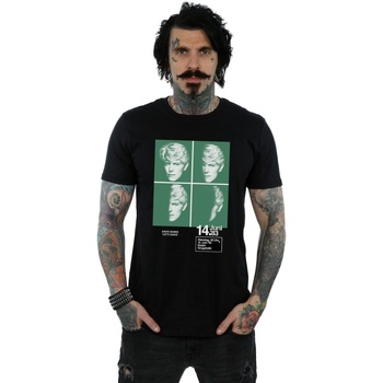 Abbigliamento Uomo T-shirts a maniche lunghe David Bowie 1983 Concert Poster Nero