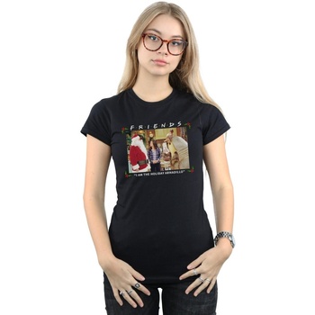 Abbigliamento Donna T-shirts a maniche lunghe Friends I Am The Holiday Armadillo Nero