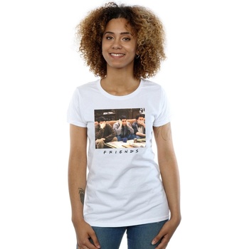 Abbigliamento Donna T-shirts a maniche lunghe Friends Three Wise Guys Bianco