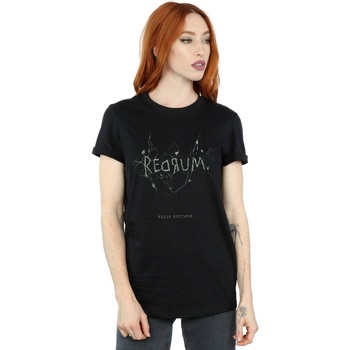 Abbigliamento Donna T-shirts a maniche lunghe Doctor Sleep Redrum Cracked Nero