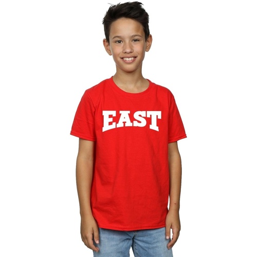 Abbigliamento Bambino T-shirt & Polo Disney High School Musical The Musical East High Rosso