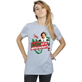 Abbigliamento Donna T-shirts a maniche lunghe Elf Son Of A Nutcracker Grigio