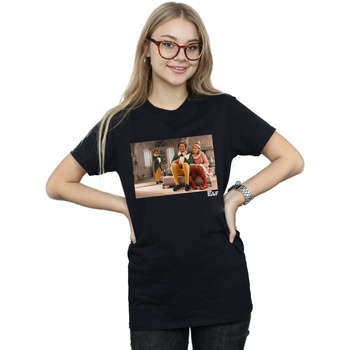 Abbigliamento Donna T-shirts a maniche lunghe Elf Family Shot Nero